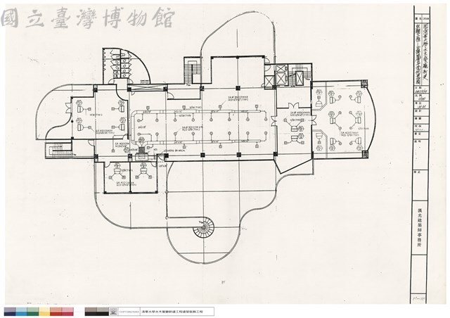 空調工程─四樓風管平面佈置圖藏品圖，第1張