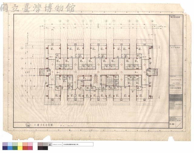 六層天花平面圖藏品圖，第1張