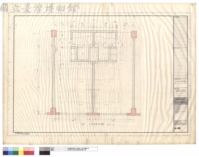 二床病房單元平面圖藏品圖，第1張