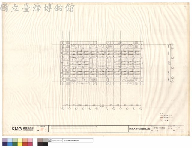 梁貫通孔位置圖2F,14F標準階藏品圖，第1張