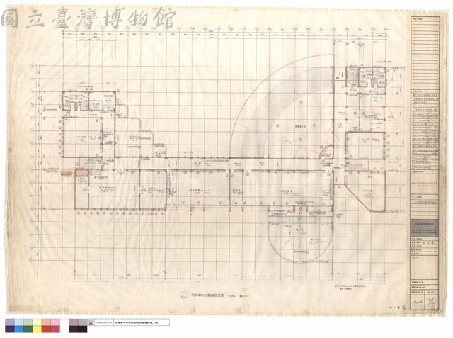 行政資料大樓参層平面圖藏品圖，第1張