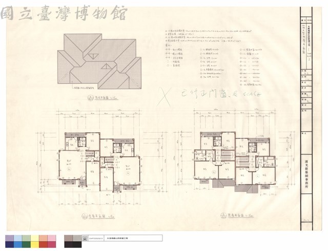 雙併A型各層平面圖藏品圖，第1張