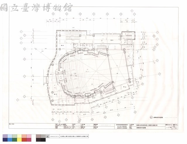 五樓集會堂平面詳圖藏品圖，第1張