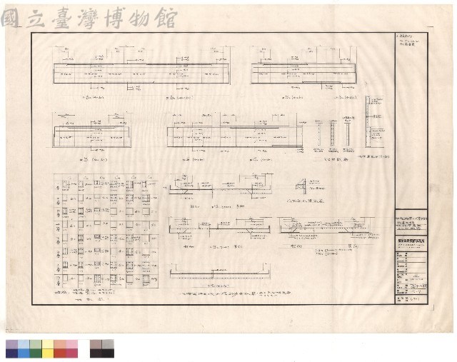 柱、地樑、基版
RCW配筋藏品圖，第1張