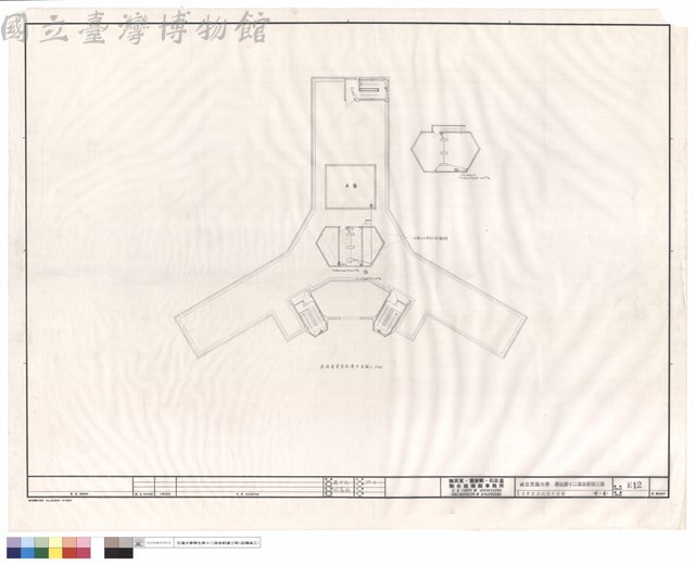 屋頂層電氣設備平面圖藏品圖，第1張
