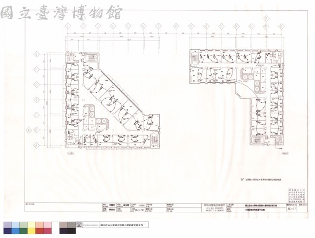玖樓配電控制配置平面圖藏品圖，第1張