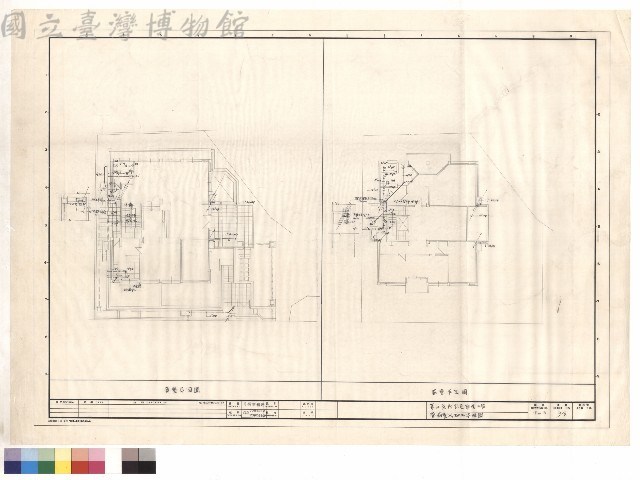 壹、貳層污排水平面圖藏品圖，第1張