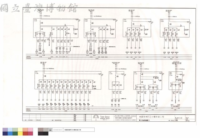 電力系統單線圖(7)藏品圖，第1張