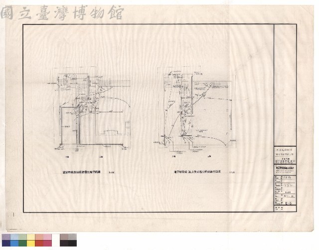 電氣工程/地下壹層幹線動力及弱電配線平面圖藏品圖，第1張