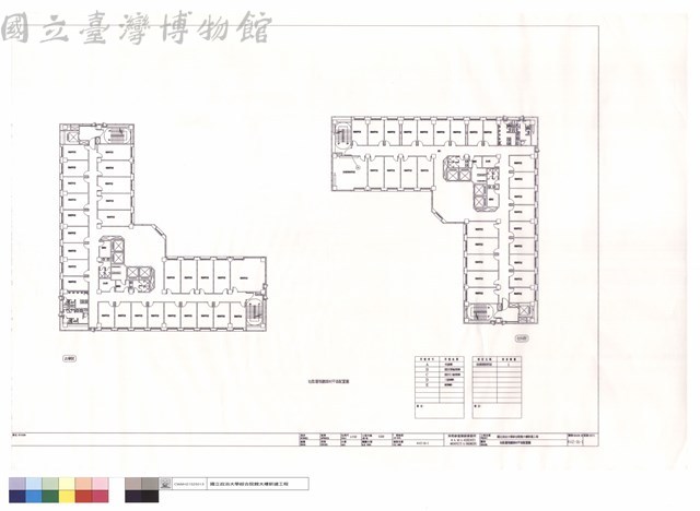 拾陸層視聽器材平面配置圖藏品圖，第1張