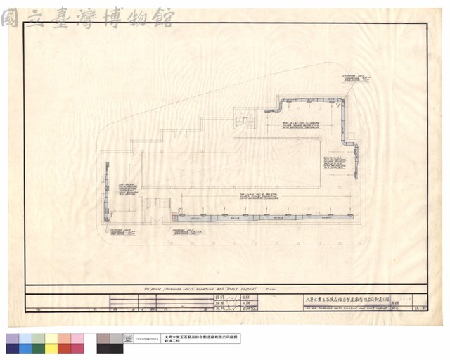 1ST FLR PACKAGED UNITS LOCATION AND DUCT LAYOUT藏品圖，第1張