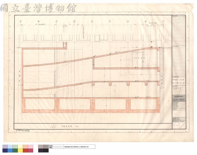 車道剖面圖藏品圖，第1張