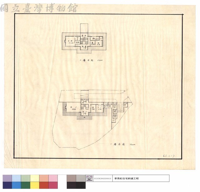 一,二層平面藏品圖，第1張