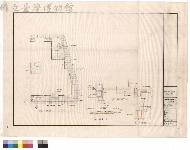 庭園配置及詳圖藏品圖，第1張
