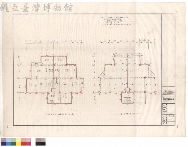 地下層,一層結構平面圖藏品圖，第1張