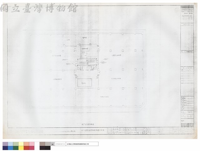 地下貮層監控系統設備平面圖藏品圖，第1張