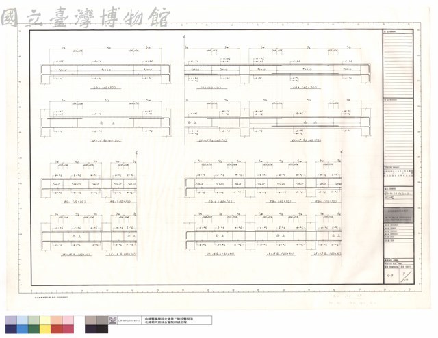 梁B1,B2,B8,B9,B10,B11配筋圖藏品圖，第1張