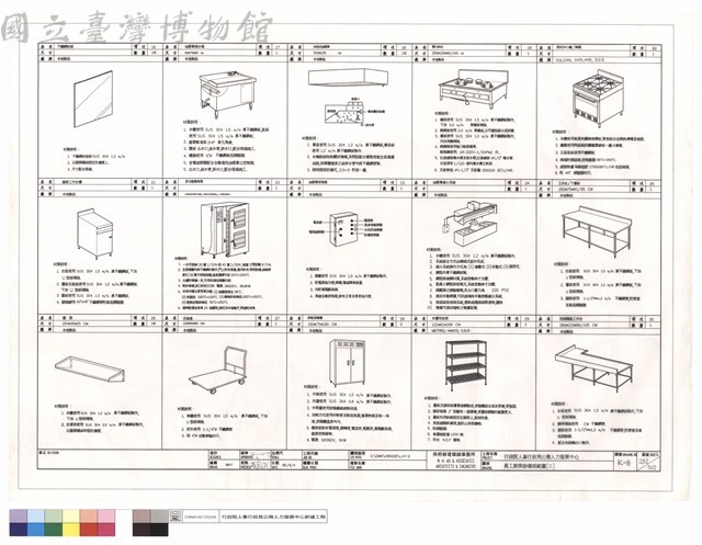 員工廚房設備規範書(二)藏品圖，第1張