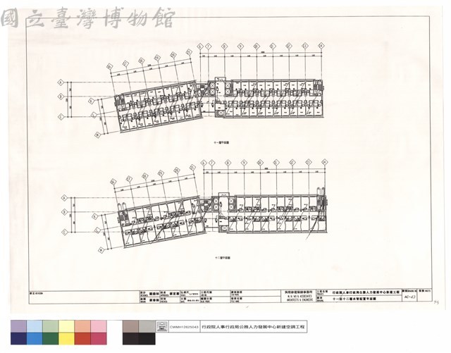 十一至十二層水管配置平面圖藏品圖，第1張