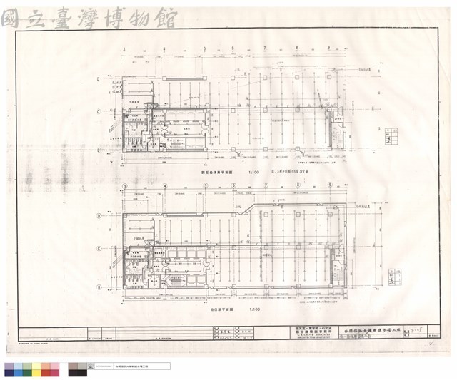 捌~拾伍層設備平面藏品圖，第1張