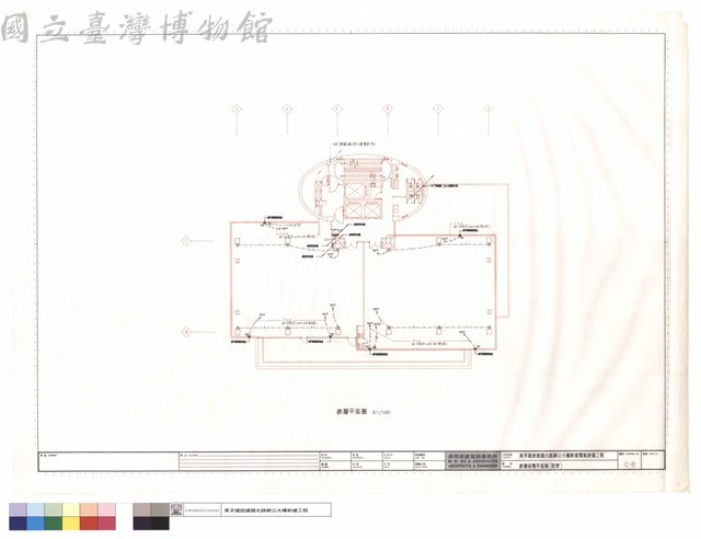 參層弱電平面圖(配管)藏品圖，第1張