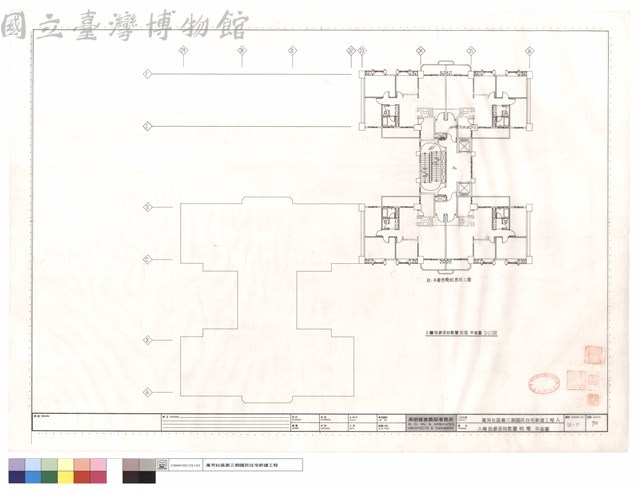 A棟拾參至拾陸層弱電平面圖藏品圖，第1張