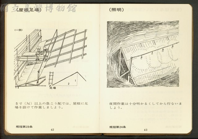 屋根足場/照明 P.42-43藏品圖，第1張