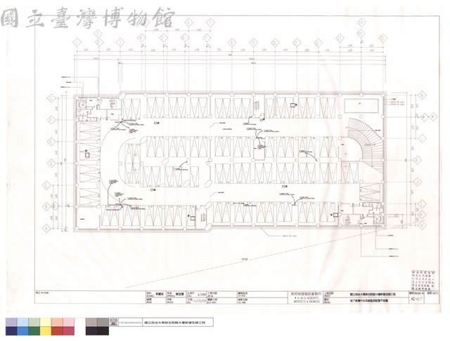 地下貳樓中央系統監控配置平面圖藏品圖，第1張