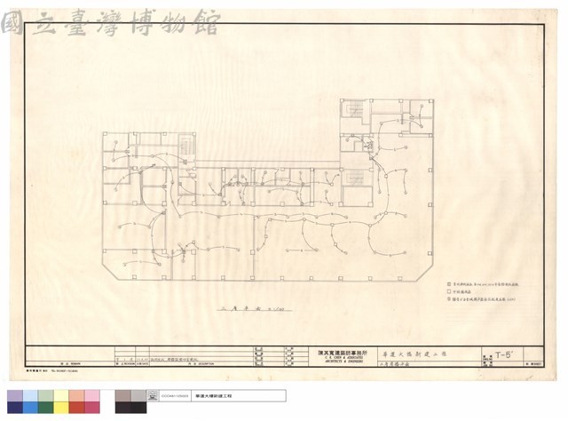 三層廣播平面藏品圖，第1張