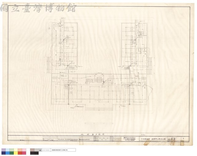 火災自動警報及消防栓設備平面藏品圖，第1張