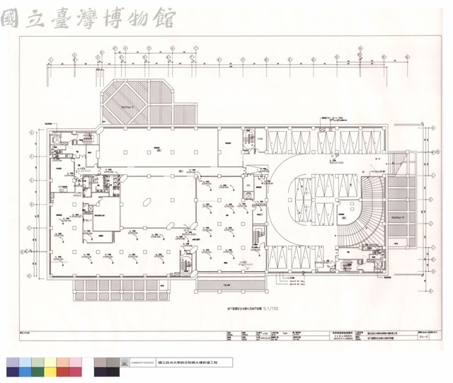 地下壹層安全自動化系統平面圖藏品圖，第1張