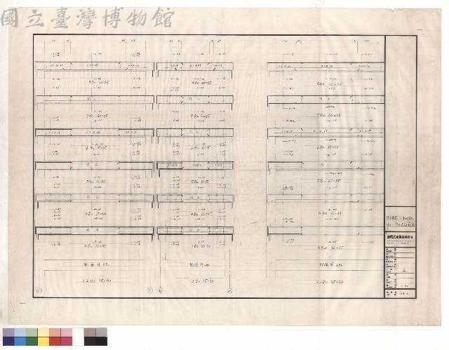 B3~B5配筋圖藏品圖，第1張