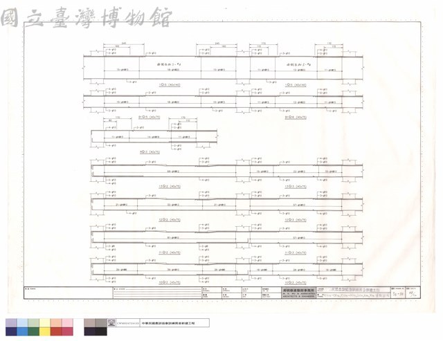 10G12~13G12,10G13~RG13,B1G15,1G15,1G16梁配筋圖藏品圖，第1張