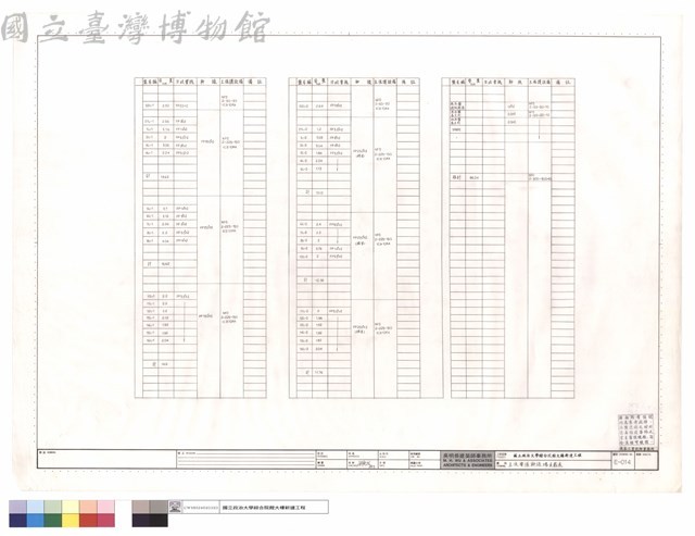 直流電源幹線總負載表藏品圖，第1張