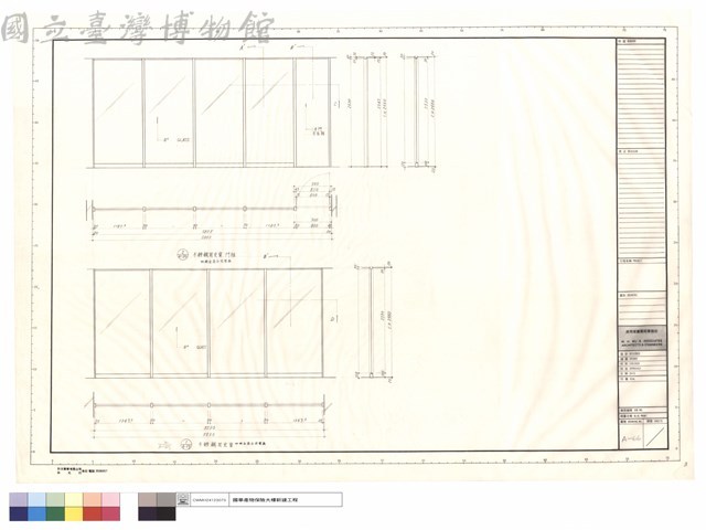 不鏽鋼固定窗及門框詳圖藏品圖，第1張