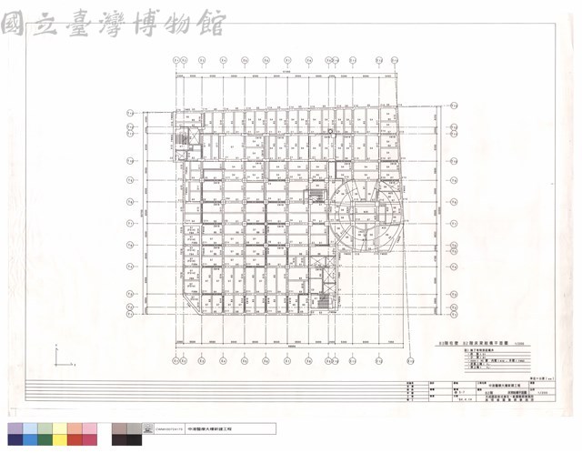 B2階床梁結構平面圖藏品圖，第1張