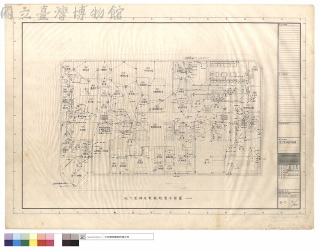 地下室插座平面圖藏品圖，第1張