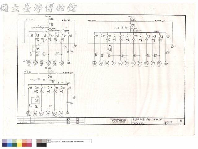 配電單線圖藏品圖，第1張