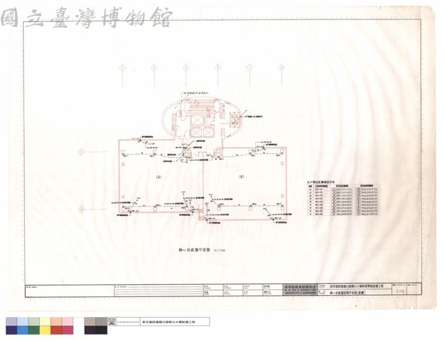 肆層至拾貳層弱電平面圖(配纜)藏品圖，第1張