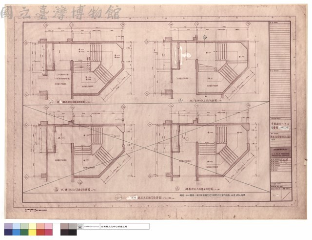 樓梯平面詳圖(特別太平梯)B24藏品圖，第1張