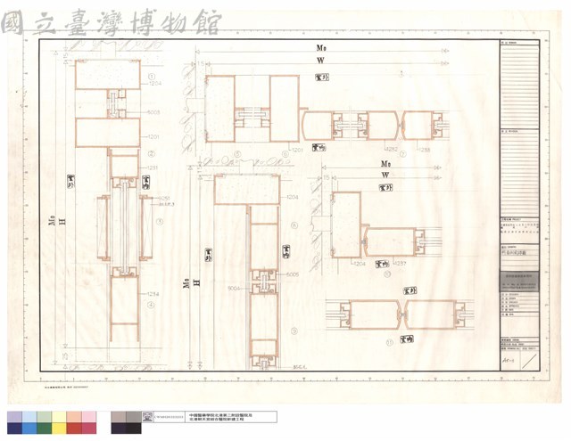 門,窗剖面詳圖藏品圖，第1張