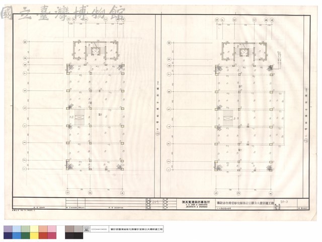 三,四層結構平面圖藏品圖，第1張