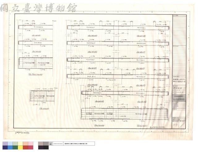 梁鋼筋圖1G1~12,FG1,6,7,12,FB1藏品圖，第1張