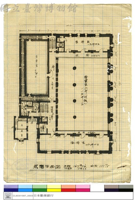 貳階平面圖藏品圖，第1張