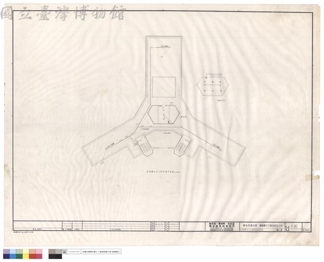 屋頂樓消防,火警設備平面圖藏品圖，第1張