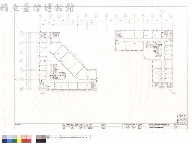 玖樓中央系統監控配置平面圖藏品圖，第1張