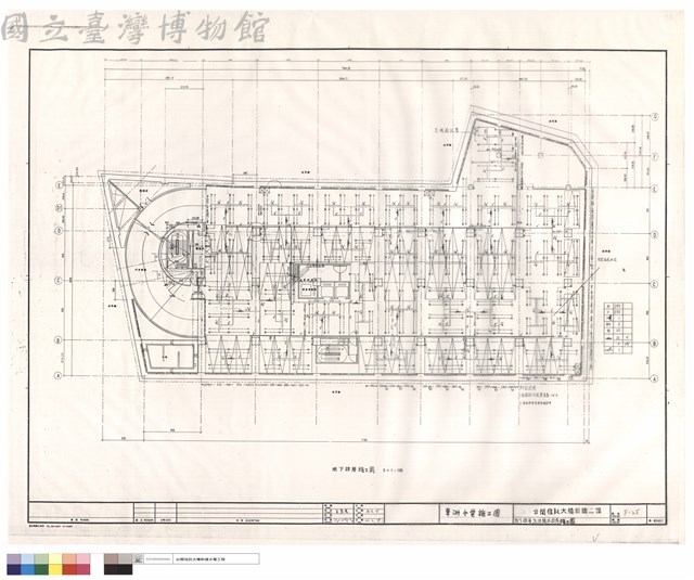 地下肆層泡沫灑水設備施工圖藏品圖，第1張