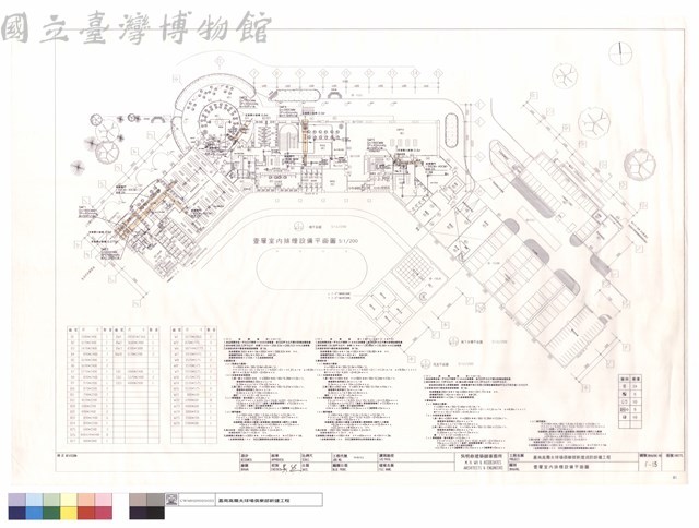 壹層室內排煙設備平面圖藏品圖，第1張