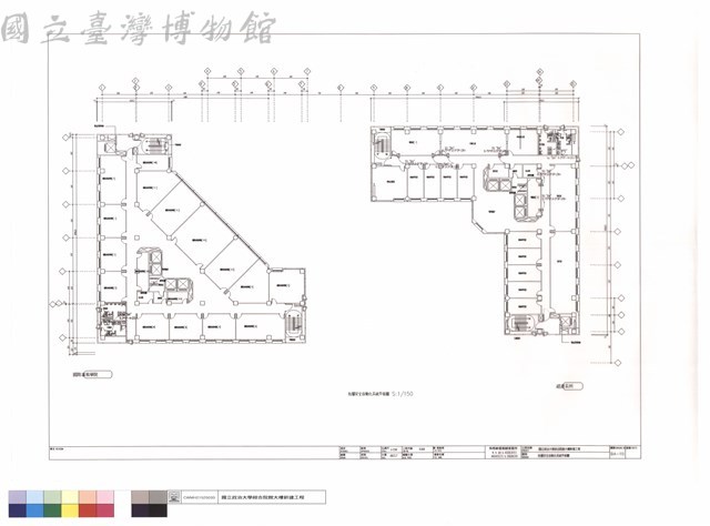 拾層安全自動化系統平面圖藏品圖，第1張