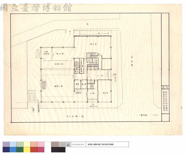一層平面藏品圖，第1張